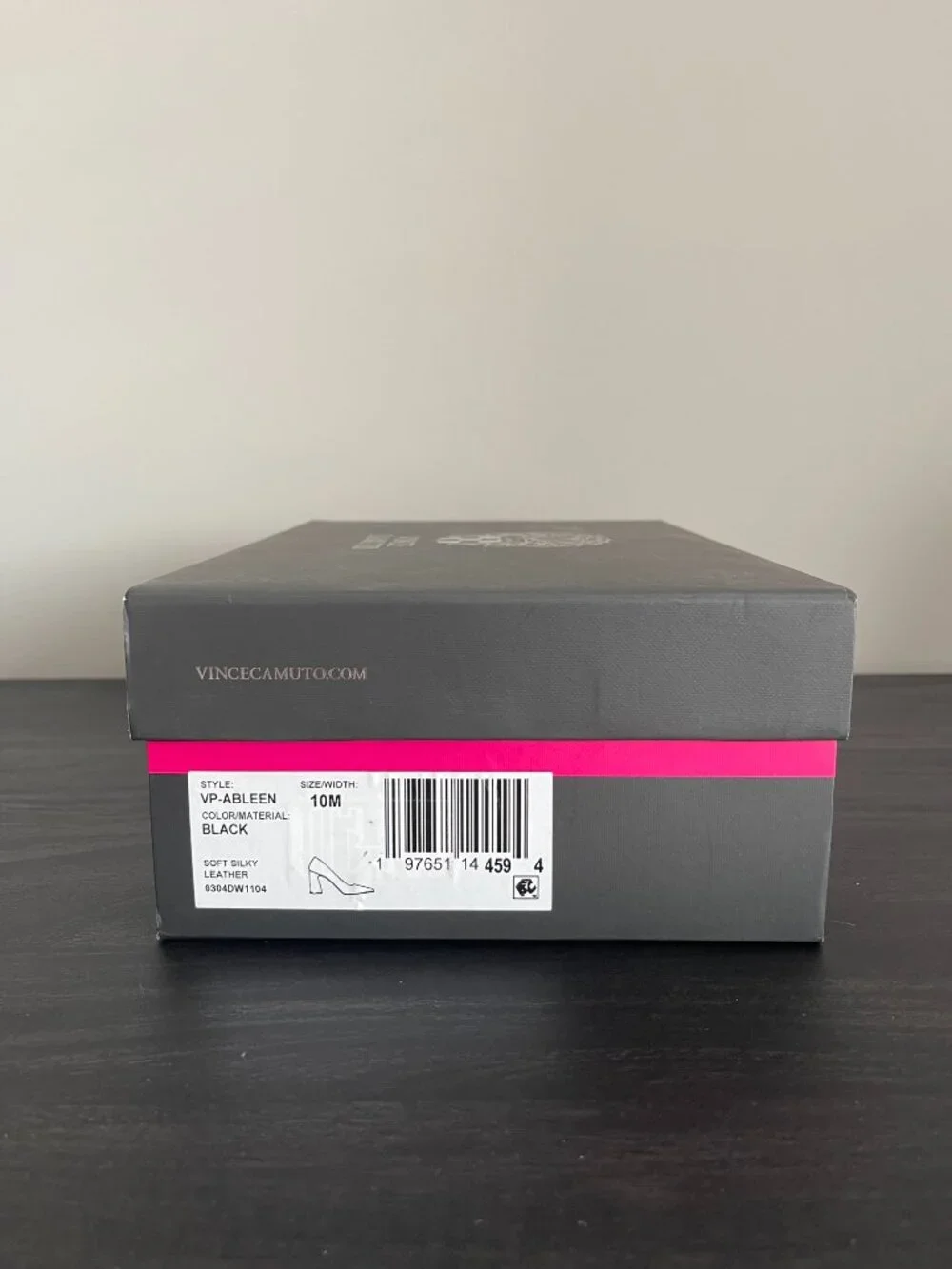 Vince Camuto Black Ableen Pump Heels - Women's Size 10M